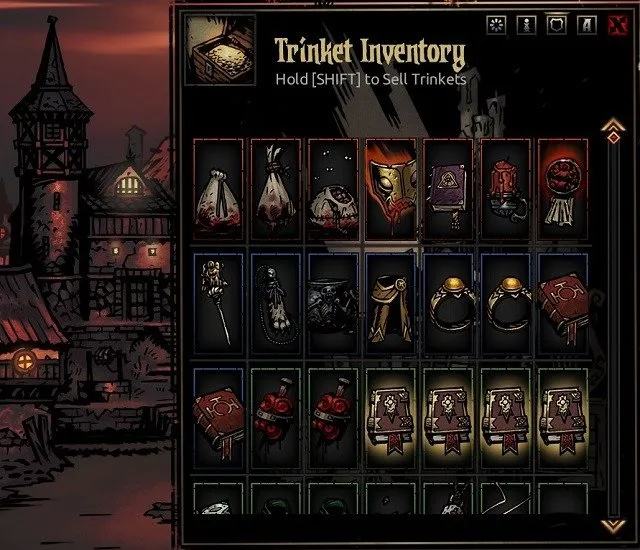 darkest dungeon add modded trinket to inventory