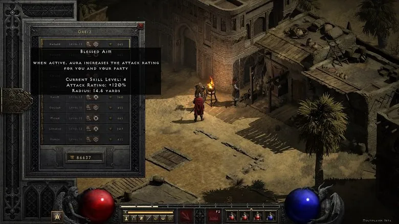 diablo 2 mercenary equipment