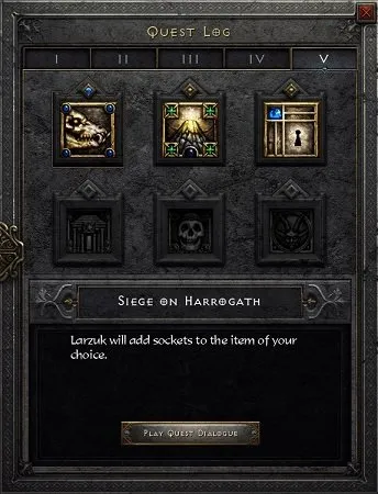 diablo-2-siege-on-harrogath-quest-log