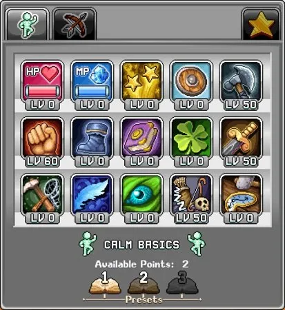 idleon-archer-build-talents-tab-1