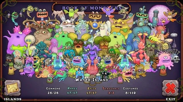 My Singing Monsters Collections 2023