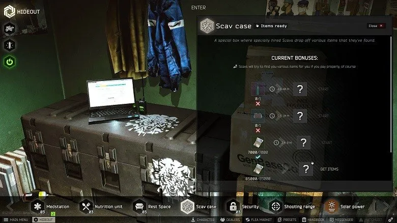 Tarkov Scav Case Rewards Loot Table Is It Worth It Games Finder